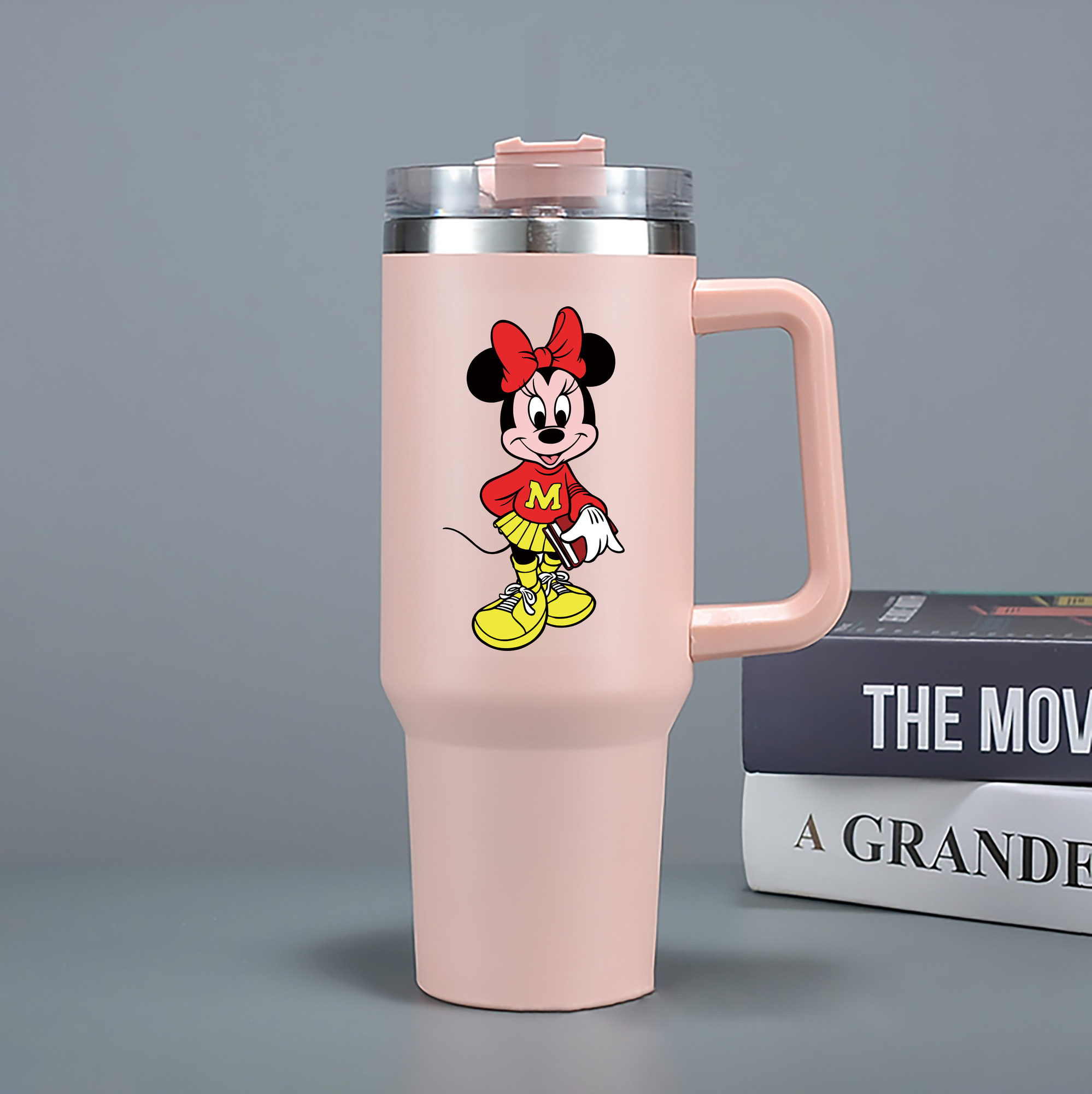 （画像用） ミッキーマウス Mickey Mouse 1200mL車用タンブラー（カラープリント）